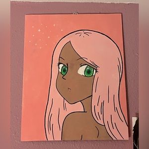 Anime Girl Painting